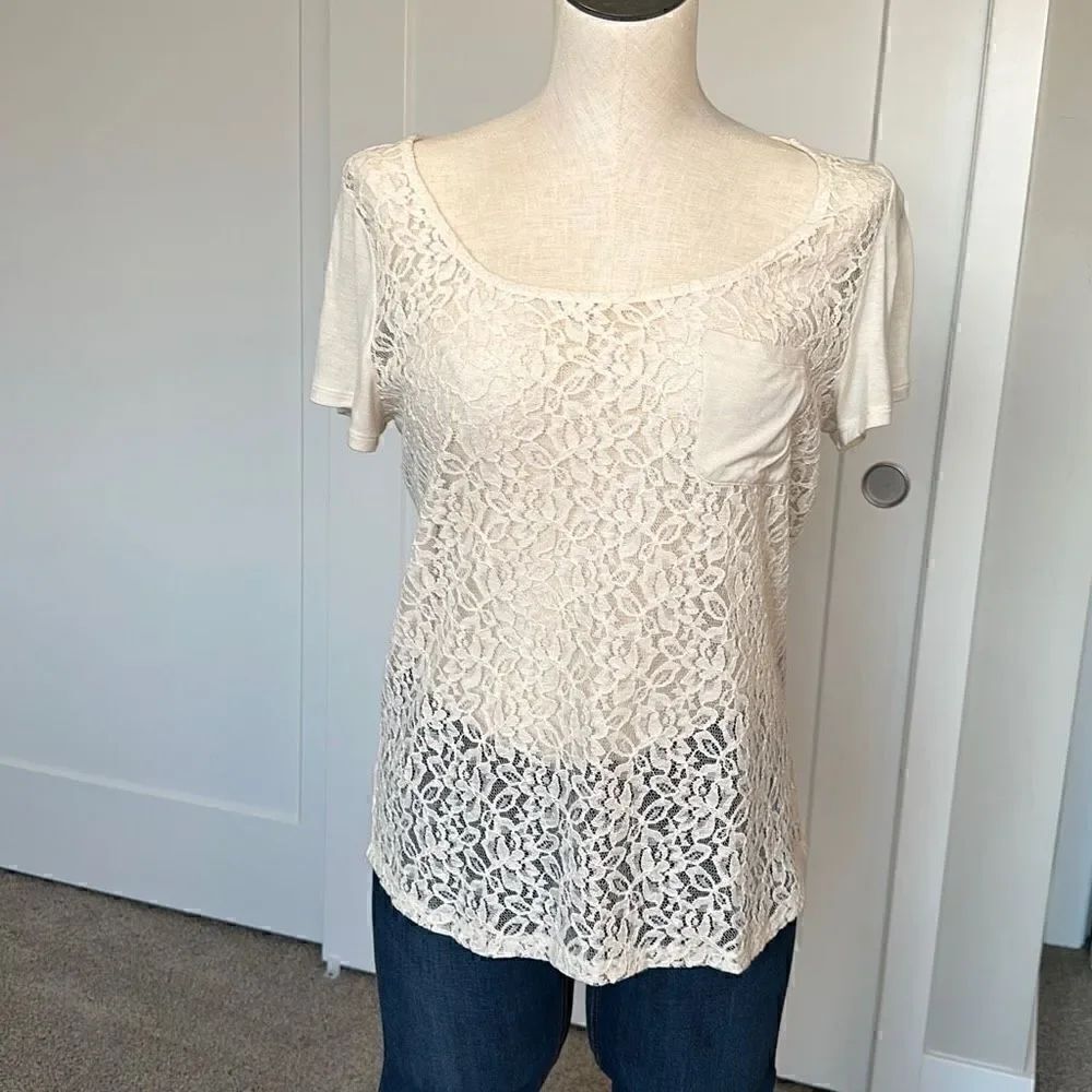 Hinge Lace Top